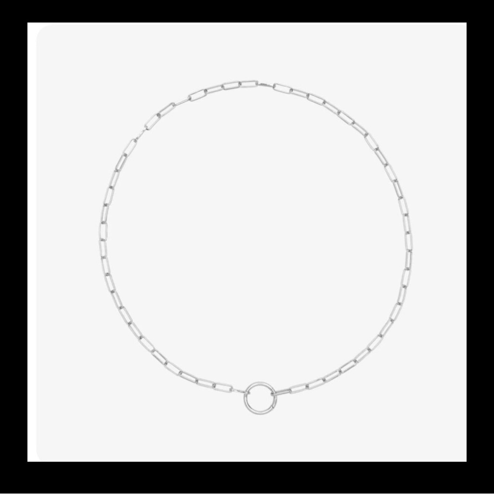 PURA VIDA HARPER ROUND CHARM CHAIN CHOKER